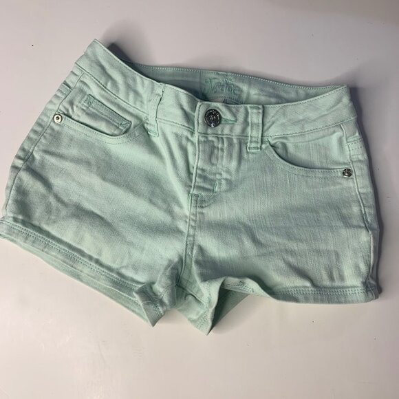 Justice Mint Green Shorts - Picture 1 of 5